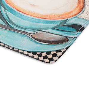 Cafe Latte Rectangle Kitchen Mat 22in.x 35in.