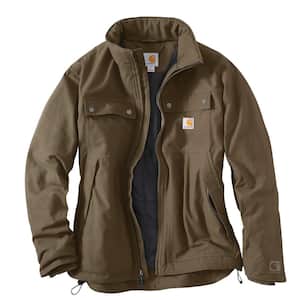 Carhartt Men's Large Canyon Brown Cotton/Polyester Quick