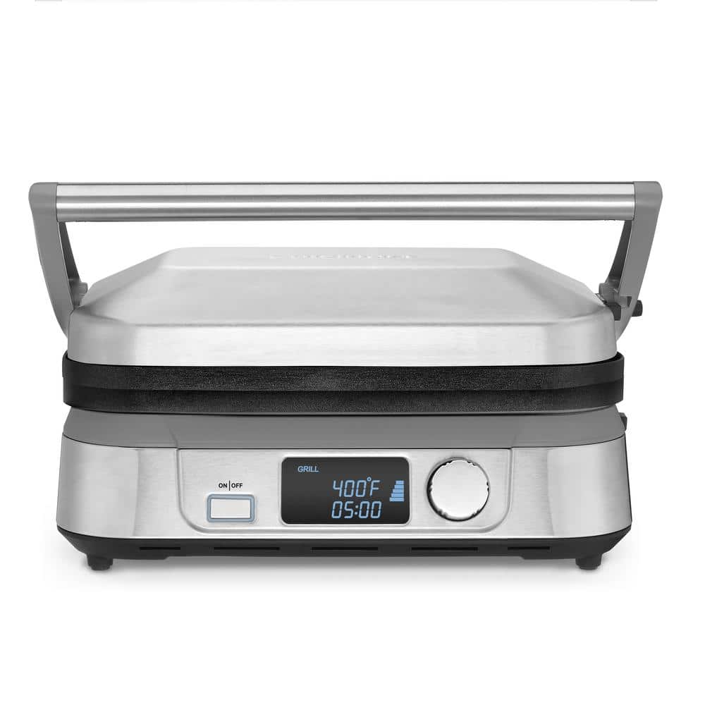 156 sq. in. Stainless Steel Griddle-5 with Nonstick Surface