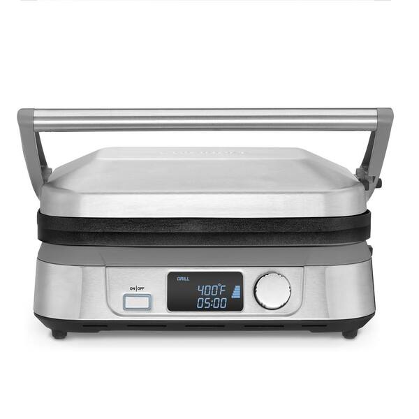 Cuisinart 156 sq. in. Stainless Steel Griddle-5 with Nonstick Surface