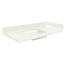 Transolid 61 in. W x 22.25 in. D Quartz Vanity Top in Natural White ...