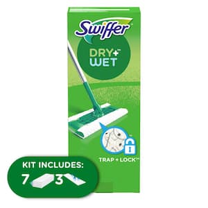 Sweeper 2-in-1 Dry and Wet Multi-Surface Mopping Starter Kit (1-Mop, 10-Refills)