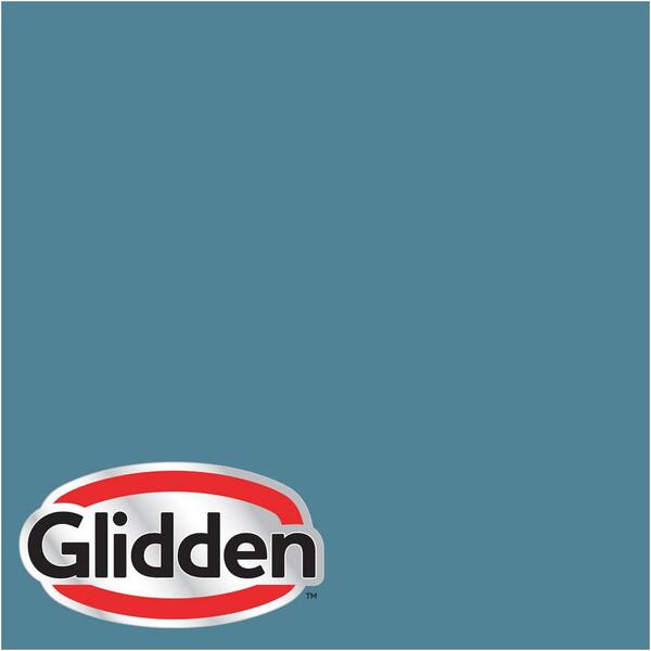 Glidden Premium 5 gal. #HDGB47D Persian Turquoise Eggshell Interior Paint with Primer