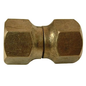 3/8 in. Flare Brass Coupling Fitting