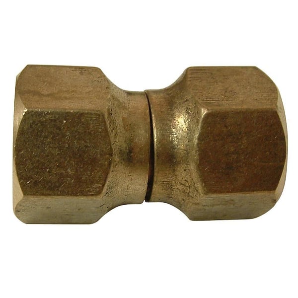 Everbilt 1/2 in. Flare Brass Plug Fitting 801419 - The Home Depot