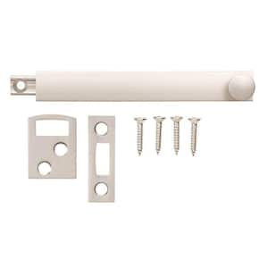 Everbilt 4 in. Square Corner Satin Nickel Decorative Door Hinge