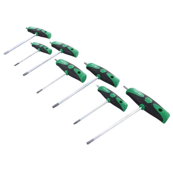 Wiha SoftGrip Torx T-Handle Key Set (7-Piece)