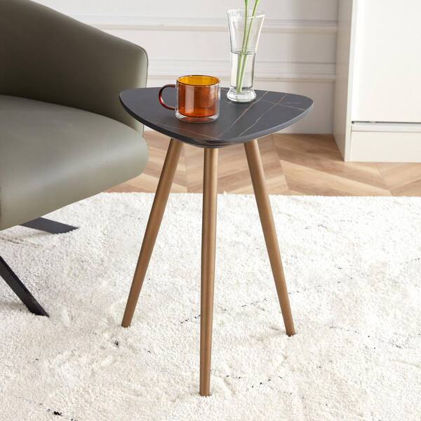 black triangle side table