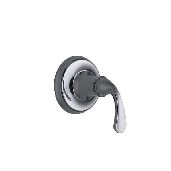 KOHLER Forte 1-Handle Tub and Shower Trim in Polished Chrome (Valve Not Included)