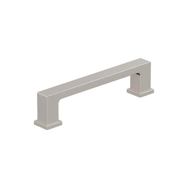 Amerock 10-Pack Bridgeport 3-3/4 in.  96mm  Traditional Satin Nickel Bar Cabinet Pulls