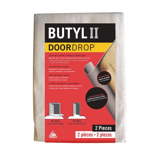 4.4 ft. x 1.6 ft. Butyl II Door Drop (2-Pack)