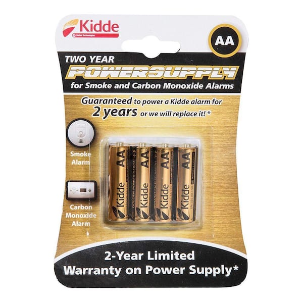 AA Smoke Detector Replacement Batteries (10-Pack)