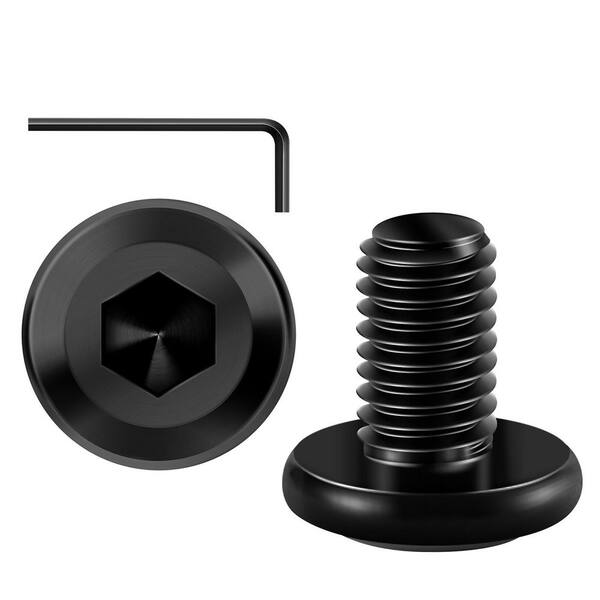 thumbnail interactive-video image 1 of 5/16-18 X 5/8 Button Head Hex Socket Cap Screws – Alloy Steel, Black Oxide, 20-Pack 1 of 3
