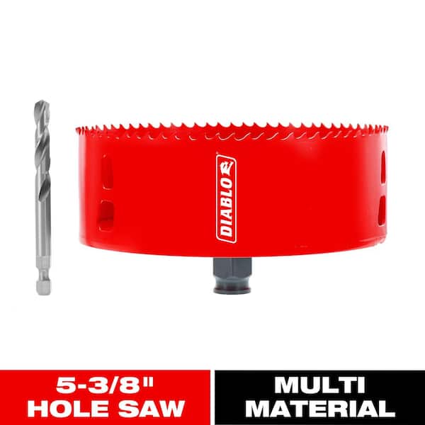5-3/8 in. Recessed Lighting Bi-Metal Hole Saw