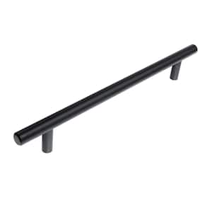7.5 in. (190.5 mm) Center-to-Center Oil Rubbed Bronze Modern Straight Euro Style Bar Cabinet Pull (10-Pack)