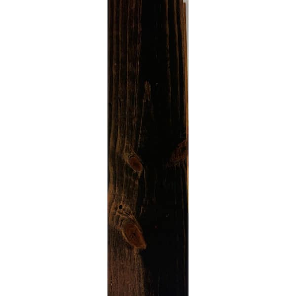 Distressed Smoked Sierra Pine 3/4 in. Thick x 5-1/8 in. Wide x Random Length Solid Hardwood Flooring (23.3 sq. ft./Case)