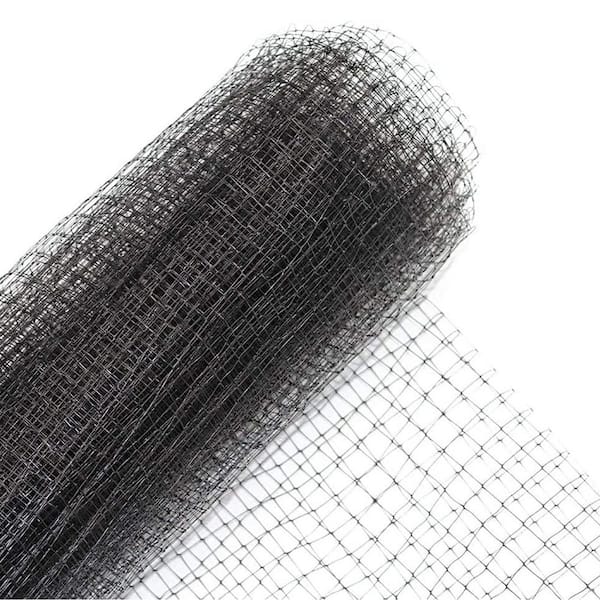7.5 x 100 ft. Durable UV-Resistant Plastic Garden Fence Netting for Fruit Tree, Plant, & Bush Protection Against Animals
