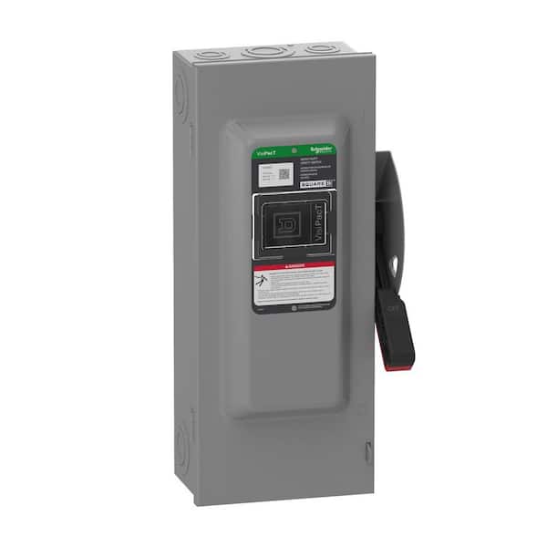 VisiPacT 100 Amp 600-Volt 3-Pole Non-Fusible Indoor Heavy-Duty Safety Switch VHU363