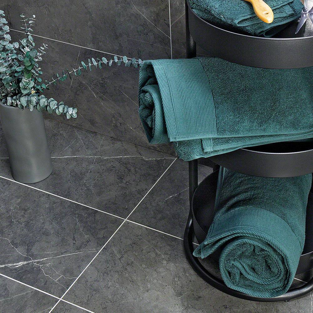 Grace Matte Dark Gray Porcelain Rectangular Tile 12" x 24"