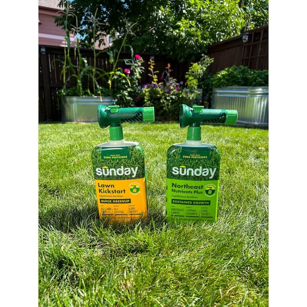 Season of Fertilizer Kit, 43 oz. Liquid Lawn Fertilizer, 5000 sq. ft. All Purpose, Spring and Summer, 22-0-3