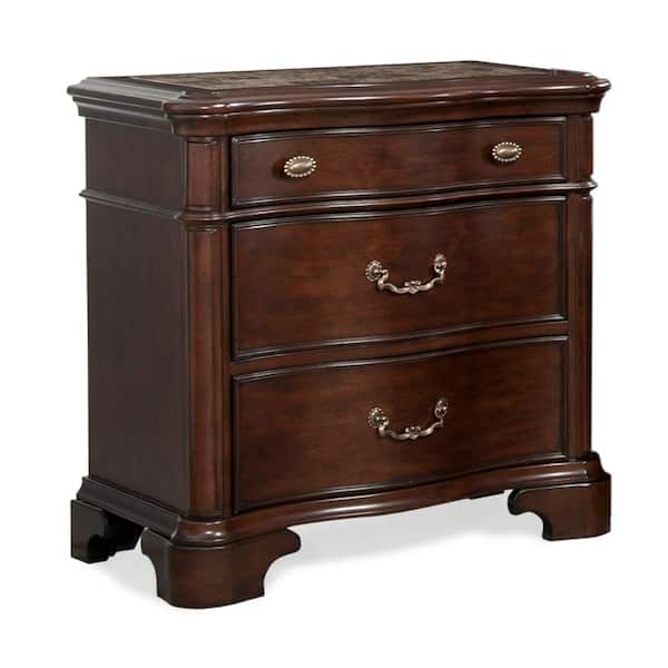  Acme Louis Philippe Nightstand in Cherry : Everything Else