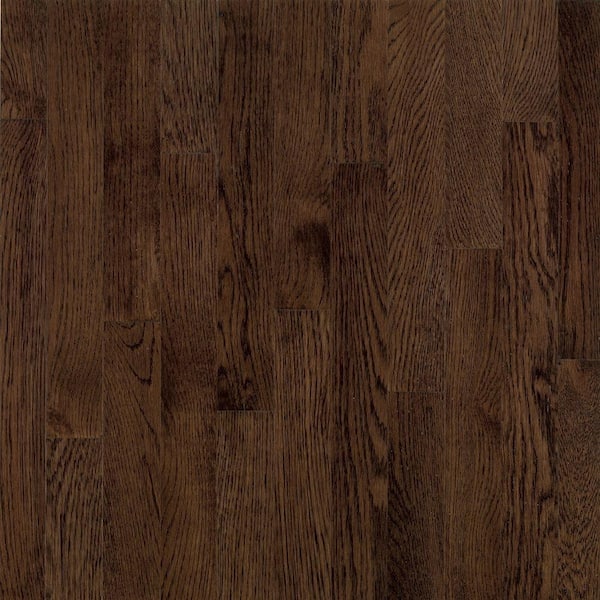 American Originals Barista Brown Oak 5/16 in. T x 2-1/4 in. W x Varying L Solid Hardwood Flooring (40 sq. ft./case)