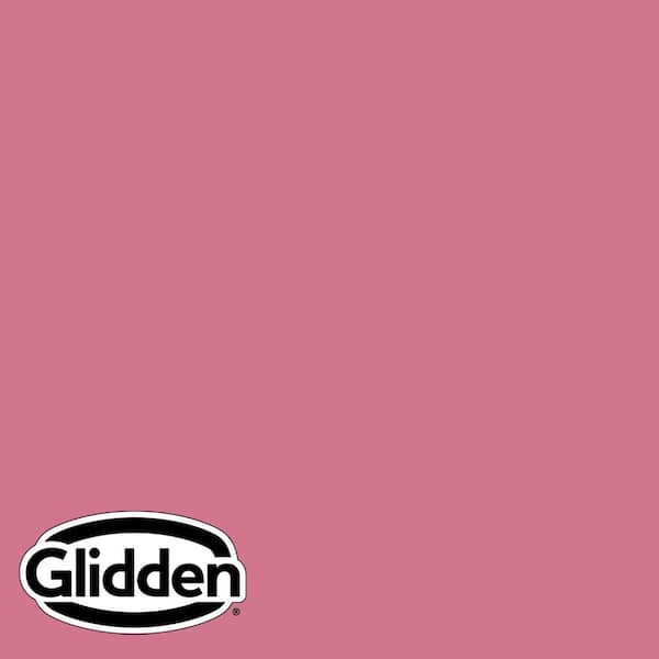 Glidden Diamond 1 gal. PPG1183-5 Razzberries Ultra-Flat Interior Paint with Primer
