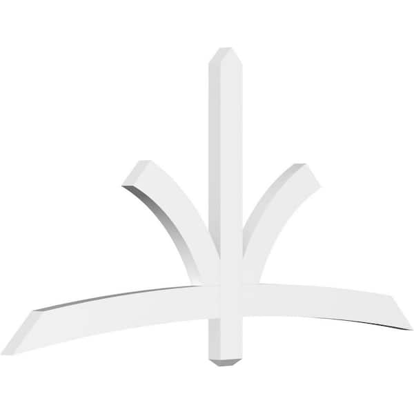 Ekena Millwork Davenport 72 in. W x 36 in. H x 2 in. D Signature Polyurethane Bracket
