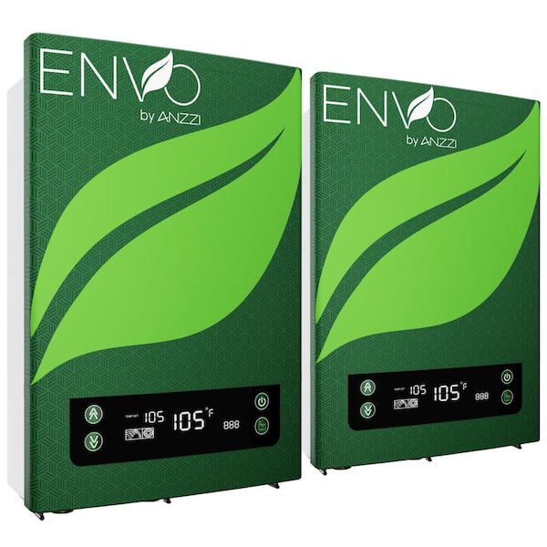 ANZZI ENVO Atami Two-Pack 18 kW 3.5 GPM Tankless Electric Water Heater