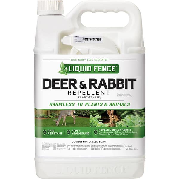 Photo 1 of 1 Gal. Ready-to-Use Deer and Rabbit Repellent(pack of 2)