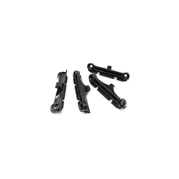 4 Clip Fissaggio Ventola CPU Per Radiatore 9 Cm - Gancio In Acciaio Per Dissipatore - Ricambio Computer