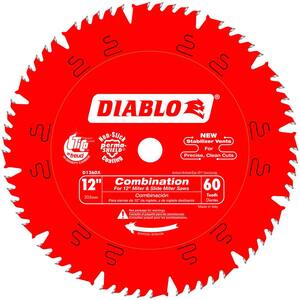 12 in. x 60-Tooth Combination Circular Saw Blade