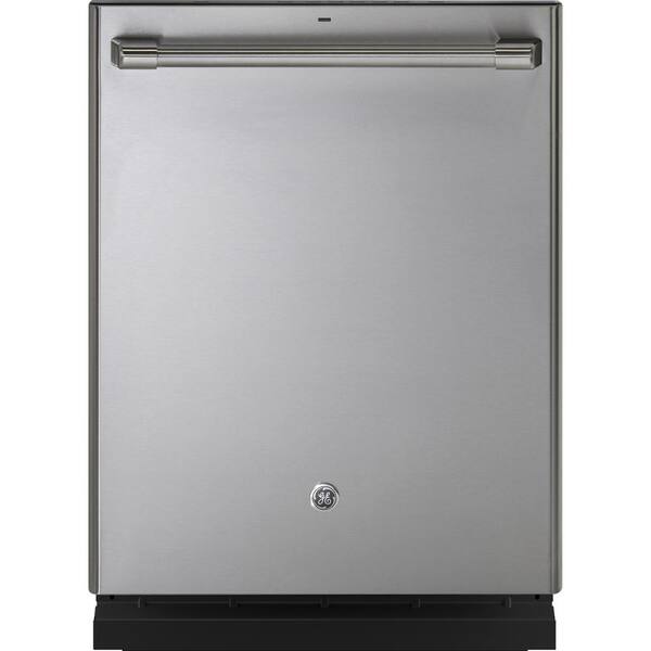 Cafe 24 in. Stainless Steel Top Control Built-In Tall Tub Dishwasher 120-Volt with 3rd Rack, Steam Cleaning, and 45 dBA