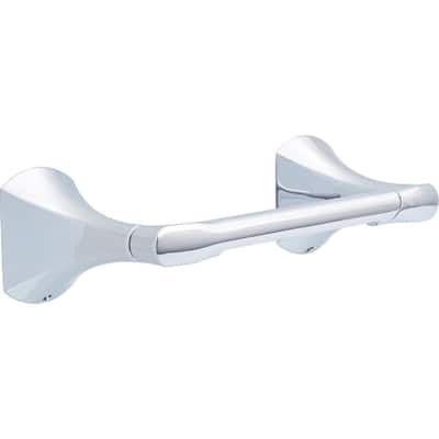 Pierce Wall Mount Pivot Arm Toilet Paper Holder Bath Hardware Accessory in Polished Chrome