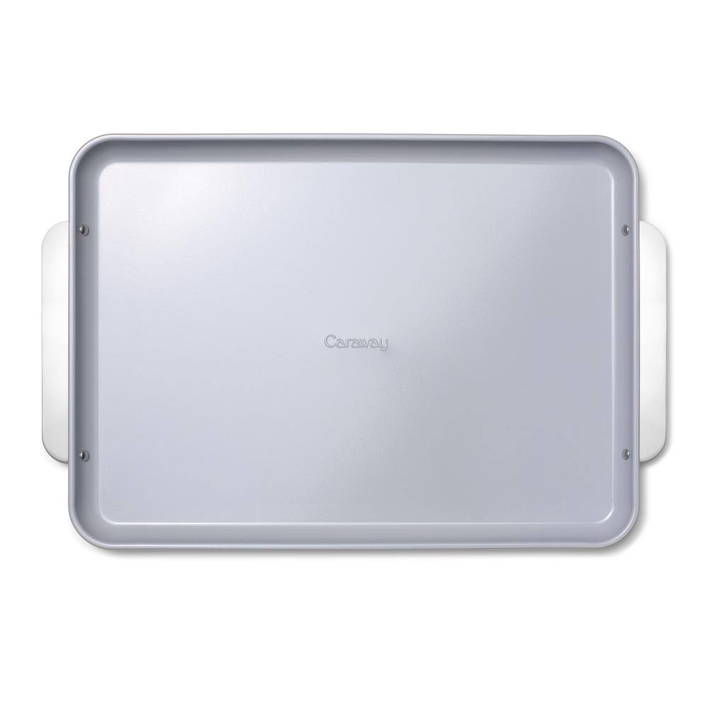 Large Silver Non-Stick Aluminum Baking Sheet
