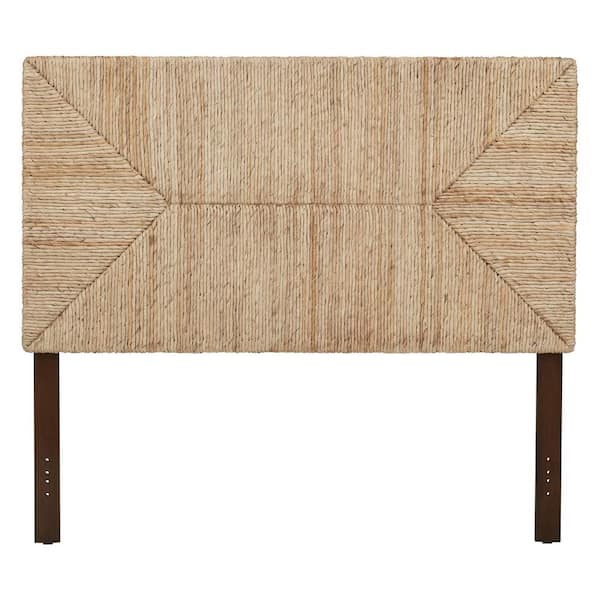 StyleWell Neela Woven Natural Banana Fiber King Headboard