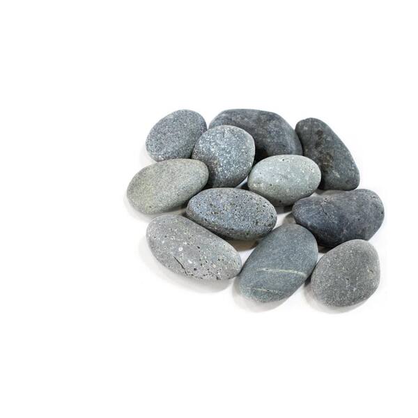 Large Black 50 lb 50Lb Decorative Polished Pebbles/River Rocks/Aquarium Gravel 
