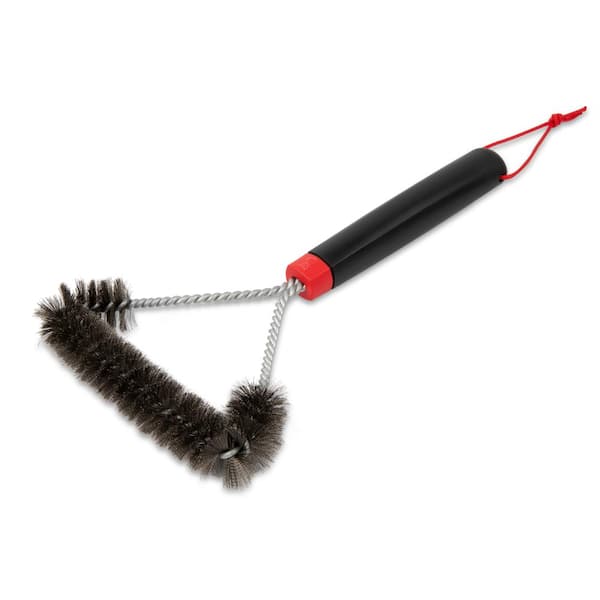Weber 12 in. 3 Sided Grill Brush