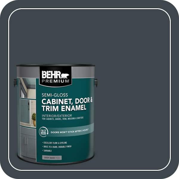 1 gal. #PPU25-23 Winter Way Semi-Gloss Enamel Interior/Exterior Cabinet, Door & Trim Paint