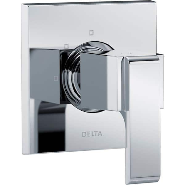 Delta Ara 1-Handle 3-Setting Custom Shower Diverter Valve Trim Kit in Chrome (Valve Not Included)