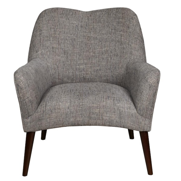 Accentrics Home Grey Modern Style Arm Chair
