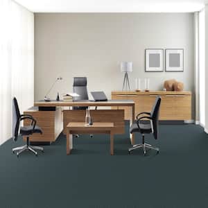 Ramble On - Cosmo - Blue 20 oz. SD Polyester Loop Installed Carpet