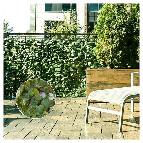 Ivy 40 in. X 96 in. Privacy Screen Hedges Artificial