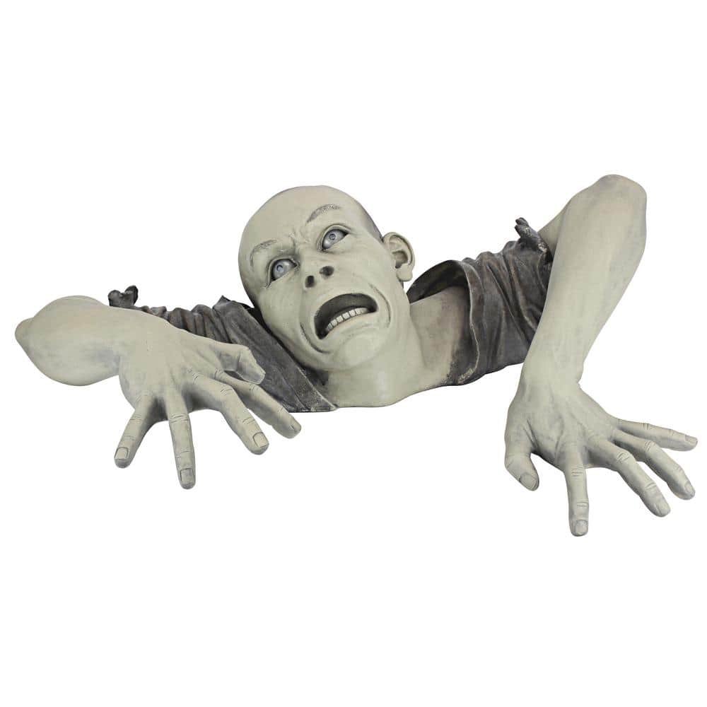 Design Toscano 8 in. H The Zombie of Montclaire Moors Statue DB383020 - The  Home Depot