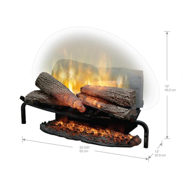 Dimplex Revillusion 25 in. Plug-In Log Set RLG25 - The Home Depot