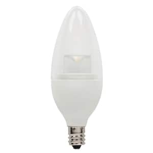 40W Equivalent Soft White B11 Dimmable LED Light Bulb