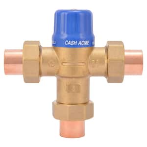 3/4 in. Sweat Brass Heat Guard 110-D Thermostatic Mixing Valve