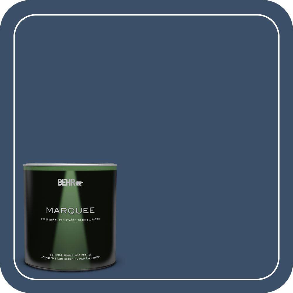 1 qt. #M510-7 Inked Semi-Gloss Enamel Exterior Paint & Primer price history on PriceWatchPro