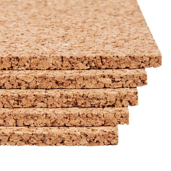 QEP 150 sq. ft. 2 ft. x 3 ft. x 1/2 in. Cork Underlayment Sheets