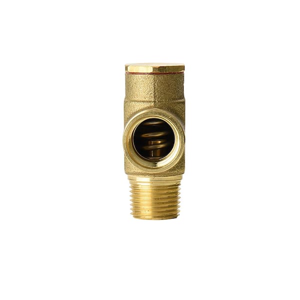 Everbilt 1/2 in. Brass Relief Valve for Use with Well Pressure Tanks  EBRV50NL - The Home Depot